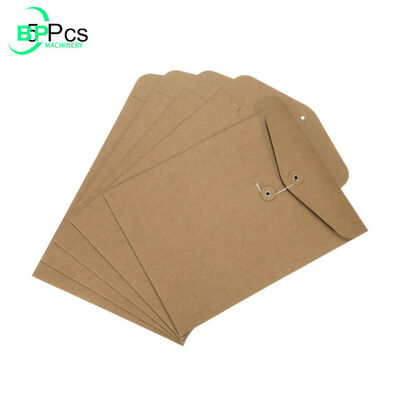 Kraft envelope file auxiliary equipment for button and string cut BP002 Made in china
