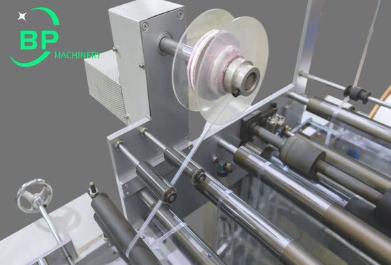 Automatic Opp Folded Film Bagging And Packing Machine For Notebook Magazine Envelope