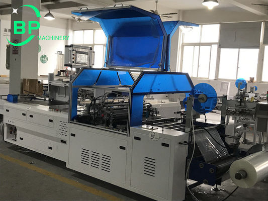 Automatic Opp Folded Film Bagging And Packing Machine For Notebook Magazine Envelope