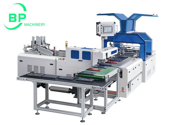 Automatic Opp Folded Film Bagging And Packing Machine For Notebook Magazine Envelope