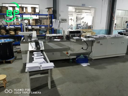 Automatic Sketch Notebook metal Spiral Binding&hole Punching Machine PBS420 with coil lock function