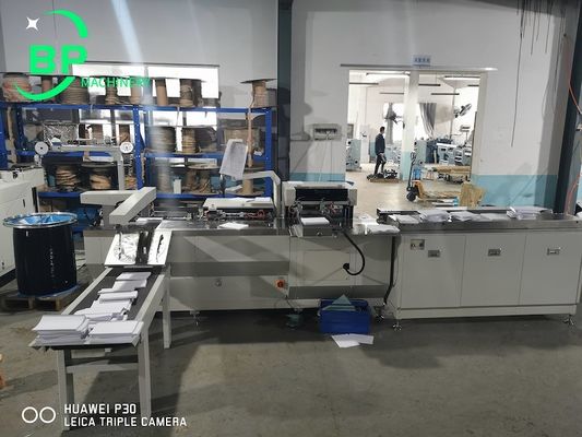 Automatic Sketch Notebook metal Spiral Binding&hole Punching Machine PBS420 with coil lock function