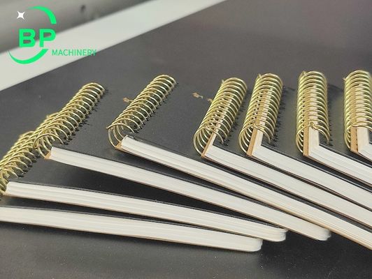 Automatic Sketch Notebook metal Spiral Binding&hole Punching Machine PBS420 with coil lock function