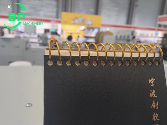 Automatic Sketch Notebook metal Spiral Binding&hole Punching Machine PBS420 with coil lock function