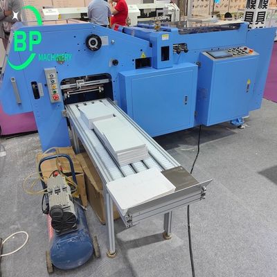 Automatic Paper Cover hole Punching Machine For Wire O Notebook And Spiral Notebook