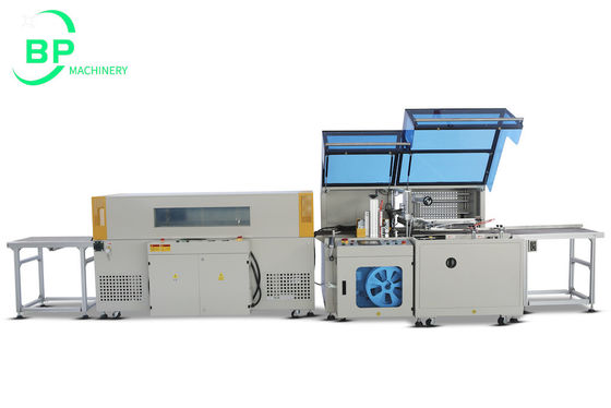 Fully Automatic edge sealer and Pof Heat Shrink Film Packing And Wrapping Machine